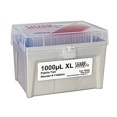 1148F60CS, Sharp Elite Low-Retention Tip, Graduated, Clear, 300µL Capacity, Pack of 10000 in Kuwait