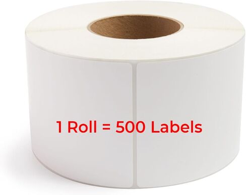Ay Cabron™ Professional-Grade 4" x 6" Thermal Shipping Labels – Weather-Resistant Adhesive - Barcode & Address Compatible | 500 Labels per Roll - 4" x 6" (100 x 150 mm) - 1 ROLL = 500 Labels in Saudi Arabia