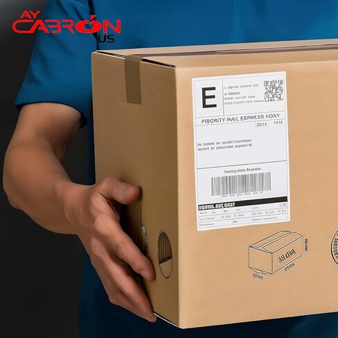 Ay Cabron™ Professional-Grade 4" x 6" Thermal Shipping Labels – Weather-Resistant Adhesive - Barcode & Address Compatible | 500 Labels per Roll - 4" x 6" (100 x 150 mm) - 1 ROLL = 500 Labels in Saudi Arabia