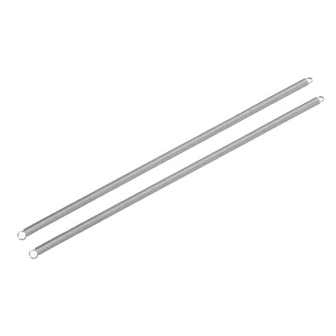 uxcell 2Pcs Extension Springs, 0.3x2x300mm/0.01x0.08x11.81in 304 Stainless Steel Extended Compression Spring Steel Dual Hook Tension Springs for Machinery Construction Home Repairs in Saudi Arabia
