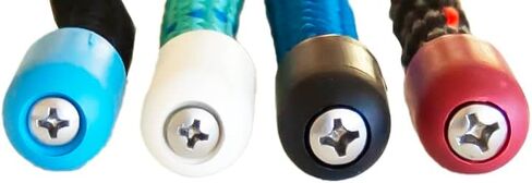 نهايات الحبال - 4 عبوات - مظهر نظيف وناعم لنهاية الحبل - 7 مقاسات - 4 ألوان - صنع في الولايات المتحدة الأمريكية in Kuwait