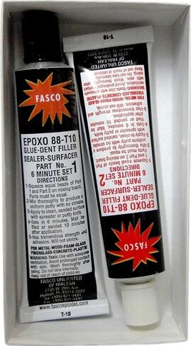 Epoxo-88 | 6min Set Epoxy Paste Adhesive Glue White 18oz Tube kit in Saudi Arabia