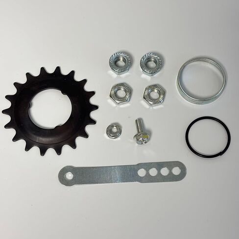 XYAUTO 36 Hole Bicycle Coaster Brake Hub Silver Color, Bike Brake Rear Hub Stainless Steel for Fixed Gear Bicycle, MTB Bike in Saudi Arabia