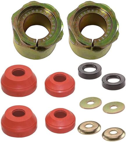Front Radius Arm Bushing Kit Pair LH RH for 1983-1997 Ford F150 F250 F350 Bronco Bronco II Explorer Ranger, Mazda B2300 B3000 B4000 Navajo | Replaces 101-4282 K8361 in Kuwait