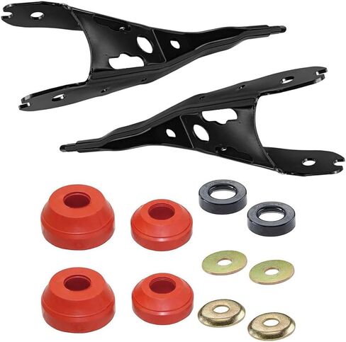 Front Radius Arm Bushing Kit Pair LH RH for 1983-1997 Ford F150 F250 F350 Bronco Bronco II Explorer Ranger, Mazda B2300 B3000 B4000 Navajo | Replaces 101-4282 K8361 in Kuwait