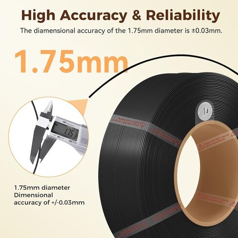 ENOMAKER Bamboo Lab PLA Matte Filament Refill Charcoal Black 11101 1.75mm, 3D Printer Filament with RFID for AMS, Easy to Print & Beginner Friendly,3D Printing Consumables 1kg Spool (2.2lbs) in Saudi Arabia