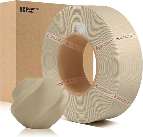 ENOMAKER Bamboo Lab PLA Matte Filament Refill Charcoal Black 11101 1.75mm, 3D Printer Filament with RFID for AMS, Easy to Print & Beginner Friendly,3D Printing Consumables 1kg Spool (2.2lbs) in Saudi Arabia