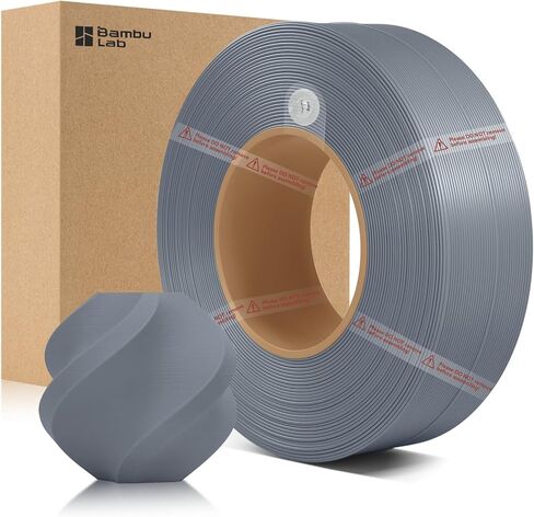 ENOMAKER Bamboo Lab PLA Matte Filament Refill Charcoal Black 11101 1.75mm, 3D Printer Filament with RFID for AMS, Easy to Print & Beginner Friendly,3D Printing Consumables 1kg Spool (2.2lbs) in Saudi Arabia