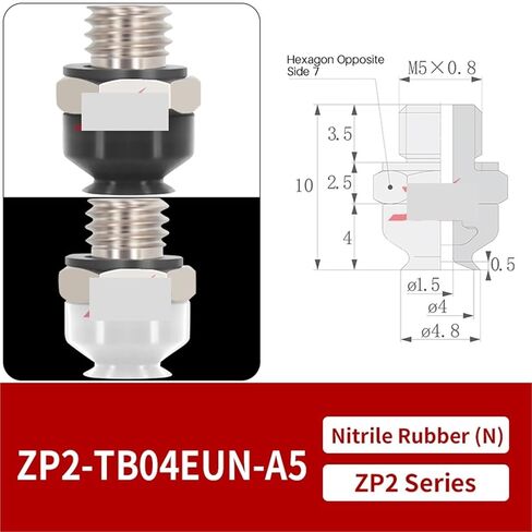 1 قطعة كوب شفاط المكنسة الكهربائية منخفض المستوى ZP2-B02/04/06/08/15EU-A5/H5 مع فوهة موصل (ZP2-TB04EUN-A5، أبيض) in Kuwait