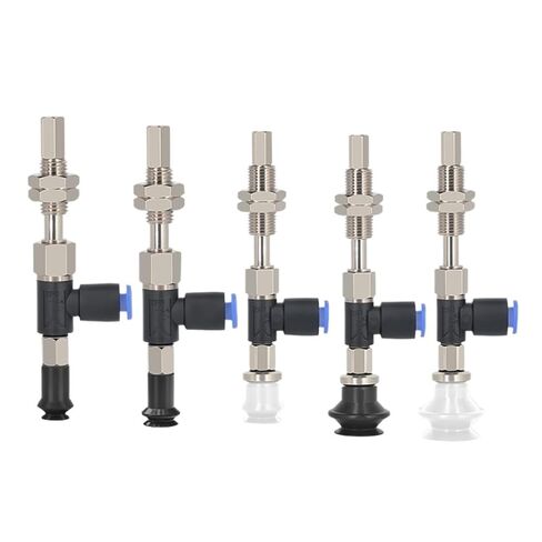 قطعة واحدة من كوب الشفط من سلسلة ZPR على طراز SMC، دعامة كأس الشفط الصناعية، ZPR06/08BNJ6-04-A8 كوب الشفط الأفقي مع عازل (ZPR13BN-06-A5، أبيض) in Kuwait