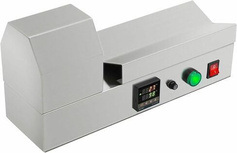 PVC Electric Capsule Shrinker, 110V Wine Capsule Heat Shrinking Machine with LED Display and V-Shaped Track, Tabletop Capsule Heat Sealing Machine in Saudi Arabia