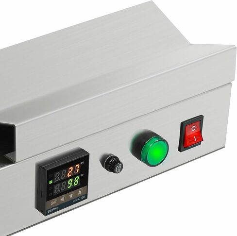 PVC Electric Capsule Shrinker, 110V Wine Capsule Heat Shrinking Machine with LED Display and V-Shaped Track, Tabletop Capsule Heat Sealing Machine in Saudi Arabia