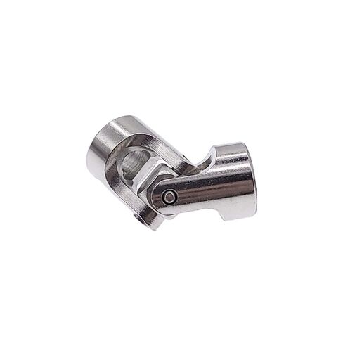 Universal Shaft Coupling car Boat Model Universal Coupler Joint Steel Connector Length 23mm Width 11mm(4mm-6mm) in Saudi Arabia