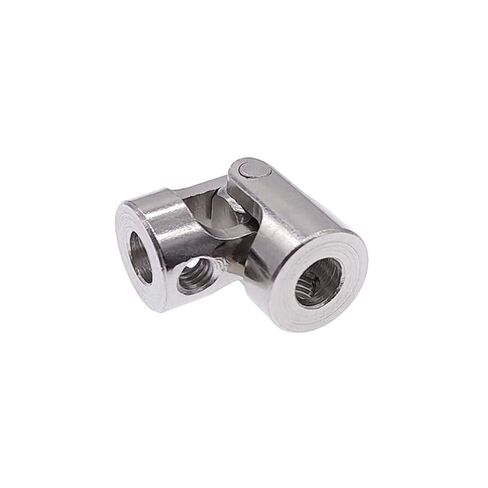 Boat car Universal Coupling Shaft Coupler Metal Joint couplings Carbon Steel Motor Connector Length 23mm Width 11mm(3.17mm-5mm) in Saudi Arabia