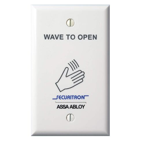 مفتاح Securitron WSSW1 Wave Sense مع لوحة واجهة واحدة، لمسة نهائية بيضاء تستخدم مع أقفال تتطلب طلب الخروج، ارتفاع 4-1/2 بوصة، 5 بوصات، فولاذ/فولاذ مقاوم للصدأ/بلاستيك in Saudi Arabia
