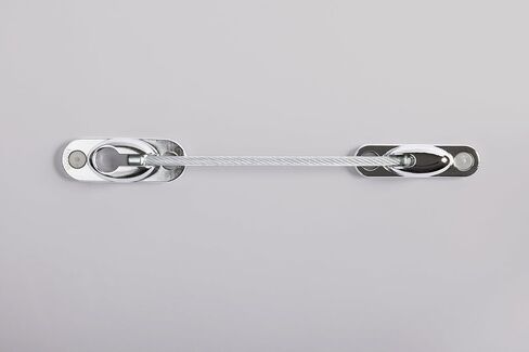 x1 Blocking Clip to Door Chain Chrome in Saudi Arabia
