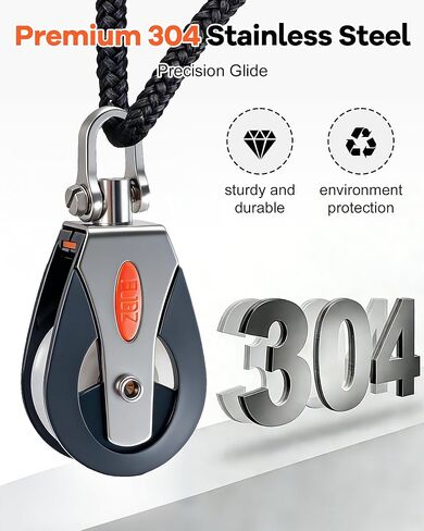 Pilates Reformer Split Rope Upgrade System - Advanced Independent Arm Training Kit with Rope Divider, 4M+1M Cords & 2PCS Pilates Straps for Reformer for Home Studio Strength Workouts in Kuwait