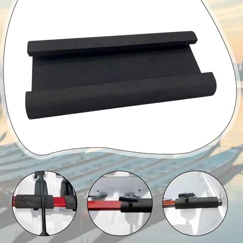 Non-Slip Dragon Boat Cushion, Comfortable Saddle, Shockproof Protector for Water Sports, Competition, Training and, Black in Saudi Arabia