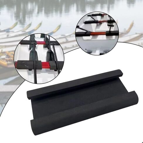 Non-Slip Dragon Boat Cushion, Comfortable Saddle, Shockproof Protector for Water Sports, Competition, Training and, Black in Saudi Arabia