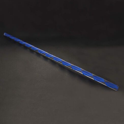 Fielect Dark Blue Twisted Line Acrylic Round Rod Standard Plexiglas Tolerance Lightweight for DIY 12mm Diameter 500mm Height 1Pcs in Saudi Arabia