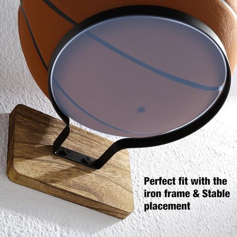 4PCS Ball Holder Wall Mounted Display Ball Storage Holder for Basketball Football Soccer Volleyball in Saudi Arabia