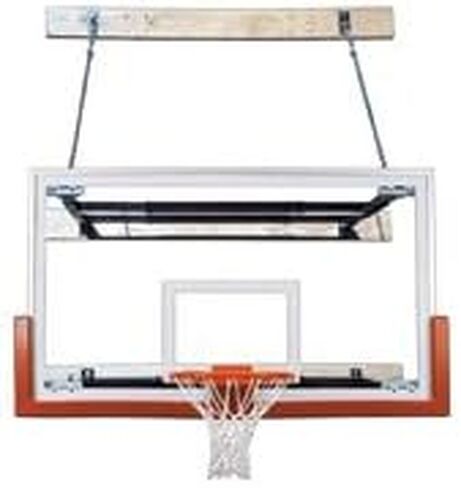 First Team SuperMount46 Victory Steel-Glass Wall Mounted Basketball System44; Royal Blue in Saudi Arabia