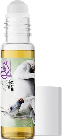 The Blissful Horses Relax Roll On Horse Aromatherapy كل الدعم الطبيعي لقلق خيولك in Kuwait