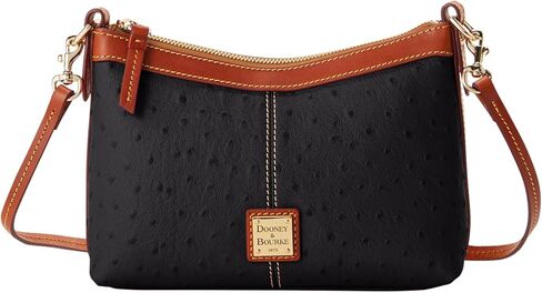 حقيبة يد Dooney & Bourke ، حقيبة النعامة Crossbody | رمادي in Saudi Arabia