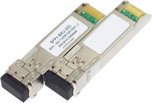 Optical Transceiver SFP-BXU-20D 10G BIDI SFP+ 1270/1330nm 20km LC Optical Module Original(5 Pairs- 1270 1330) in Saudi Arabia
