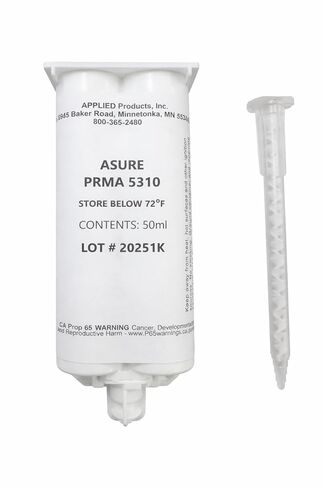 مستودع توريد الألياف الزجاجية أنظمة لاصقة متقدمة AAS 5310 لاصق MMA عالي القوة لجميع الأغراض خرطوشة 50 مل/1.7 أونصة مع طرف خلط ثابت (مقارنة بـ Plexus MA310) in Kuwait