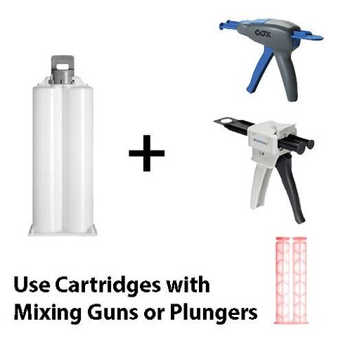 مستودع توريد الألياف الزجاجية أنظمة لاصقة متقدمة AAS 5310 لاصق MMA عالي القوة لجميع الأغراض خرطوشة 50 مل/1.7 أونصة مع طرف خلط ثابت (مقارنة بـ Plexus MA310) in Kuwait