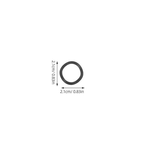 300pcs Wavy Spring Washers: Black Steel 16mm Inner Diameter Triple Crinkle Wave Gasket for Screw Bolts Motor Bearings Electrical Repairs in Saudi Arabia