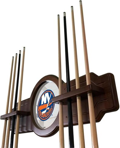 New York Islanders Cue Rack باللغة الإنجليزية Tudor Finish بواسطة Holland Bar Stool in Saudi Arabia