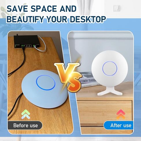 for Ubiquiti Networks UniFi 7 Pro Stand Desk Holder,Durable Mount Stand for UniFi 7 Pro Wall Access Point,Easy Install & Stable Support in Kuwait