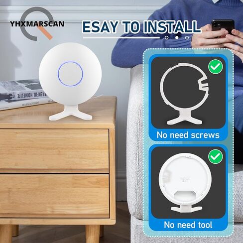 for Ubiquiti Networks UniFi 7 Pro Stand Desk Holder,Durable Mount Stand for UniFi 7 Pro Wall Access Point,Easy Install & Stable Support in Kuwait