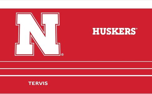 Tervis Traveler Nebraska Cornhuskers - MVP Triple Insulated Tumbler Travel Cup Keeps Drinks Cold & Hot, 20oz, Stainless Steel in Saudi Arabia