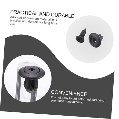 200Pcs Dishwasher Panel Retainer Clips Push Pin Rivets for Easy Installation Durable Fasteners for Dishwasher Kick Plate Replacement and Secure Fixing in Saudi Arabia