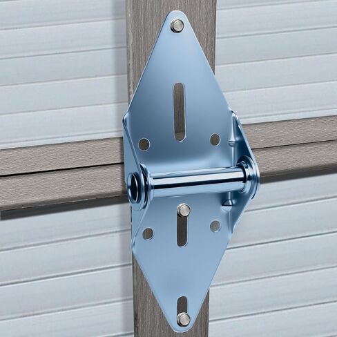 ترقية مفصلات باب المرآب المكونة من قطعتين رقم 1، المفصلة شديدة التحمل من الفولاذ المجلفن مقاس 14 لاستبدال الأبواب السكنية والتجارية الخفيفة، وإيقاف الصدأ والتآكل، سهلة التركيب بنفسك بفتحات مقطوعة مسبقًا in Kuwait