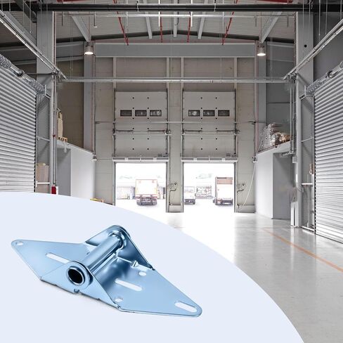 ترقية مفصلات باب المرآب المكونة من قطعتين رقم 1، المفصلة شديدة التحمل من الفولاذ المجلفن مقاس 14 لاستبدال الأبواب السكنية والتجارية الخفيفة، وإيقاف الصدأ والتآكل، سهلة التركيب بنفسك بفتحات مقطوعة مسبقًا in Kuwait