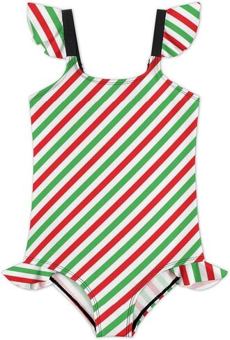 Girls One Piece Swimsuit Swimwear Bathing Suits 3-12 Years in Kuwait