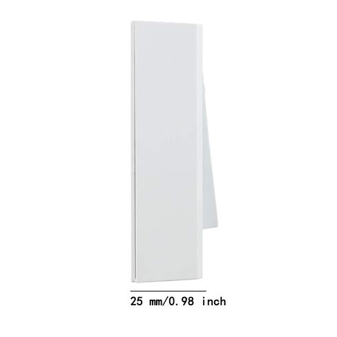 Push to Exit Door Release Button, Surface Mounted, Resettable NO/COM Switch for Access Control Systems, 89mm x 40mm Panel,Maximum Current 250V 16A – for Commercial and Home Security Use (1 pcs) in Saudi Arabia