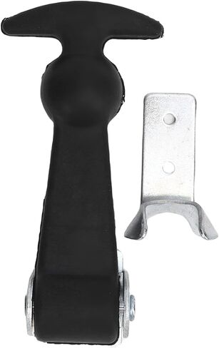RiToEasysports 2PCS T Handle Hasp, Rubber Material, Arrow Storage Case Draw Latch for Cooler Boat Compartment Automotive Truck Tool Box 4.8 X 2.4 X 1.3in in Kuwait