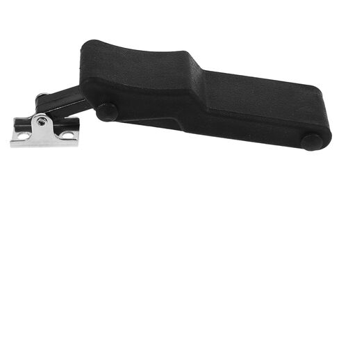 PartyKindom Flexible Rubber Draw Latch with Elastic Damping Spring, Heavy Duty Stainless Steel Toolbox Catch Lock, Vibration Resistant Hood Toggle Latch for Industrial and Automotive Use in Saudi Arabia