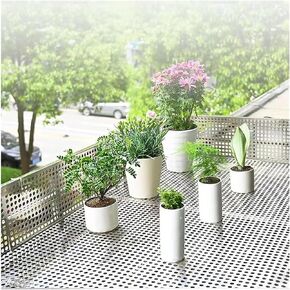 لوح حماية للشرفة مثقوب من الفولاذ المقاوم للصدأ 304 - وسادات نافذة مقاومة للتسرب، سهلة التركيب، 60 × 120 سم، مثالية لحلول السلامة والأمن المنزلي in Kuwait