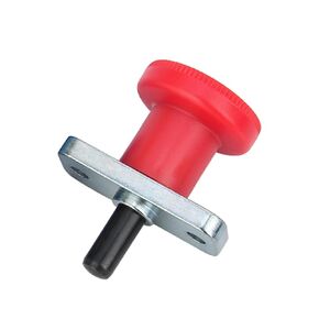 Stainless Steel/Carbon Steel Flanged Indexing Plungers Return Type/Self-Locking Spring Loaded Plunger 6mm/8mm Pins 1Pcs(VCN232-B-red) in Kuwait