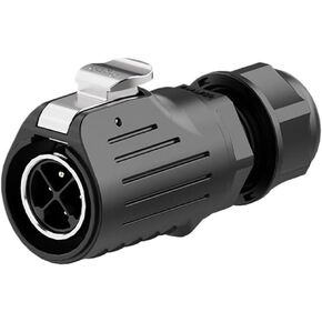 EW-LP20 single hole welding-free aviation 2/3/4 core stamping needle M22 waterproof connector(3 pin male plug 25A) in Kuwait