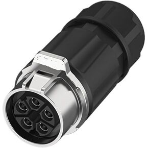 Female crimping power waterproof connector EW-LP28 3/5 core energy vehicle waterproof docking(EW-LP24L-3+1P 32A) in Kuwait