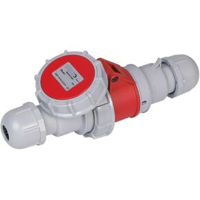 IP67 waterproof industrial aviation male and female docking four-core 32A three-phase explosion-proof socket 220(Surface mounted suit) in Kuwait