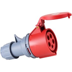 Industrial and socket 5 holes 16A docking aviation waterproof and dustproof non-explosion-proof connector three-phase power(Concealed socket) in Kuwait