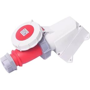 IP67 waterproof explosion-proof 32A industrial socket 5-hole three-phase aviation connector(Concealed installation set) in Kuwait